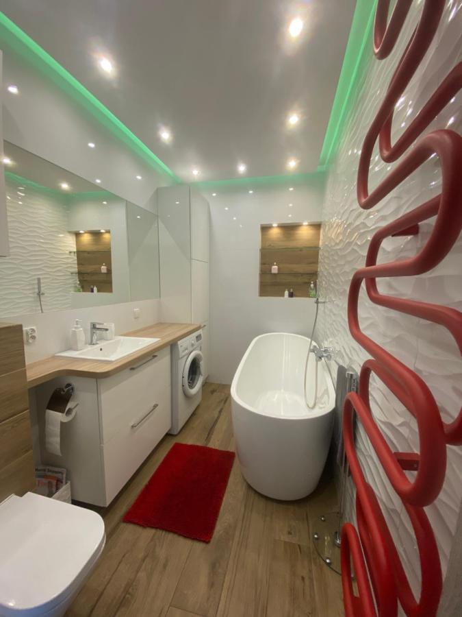 Apartament Przy Plazy De Luxe 70M2 Apartment Gdansk Bagian luar foto